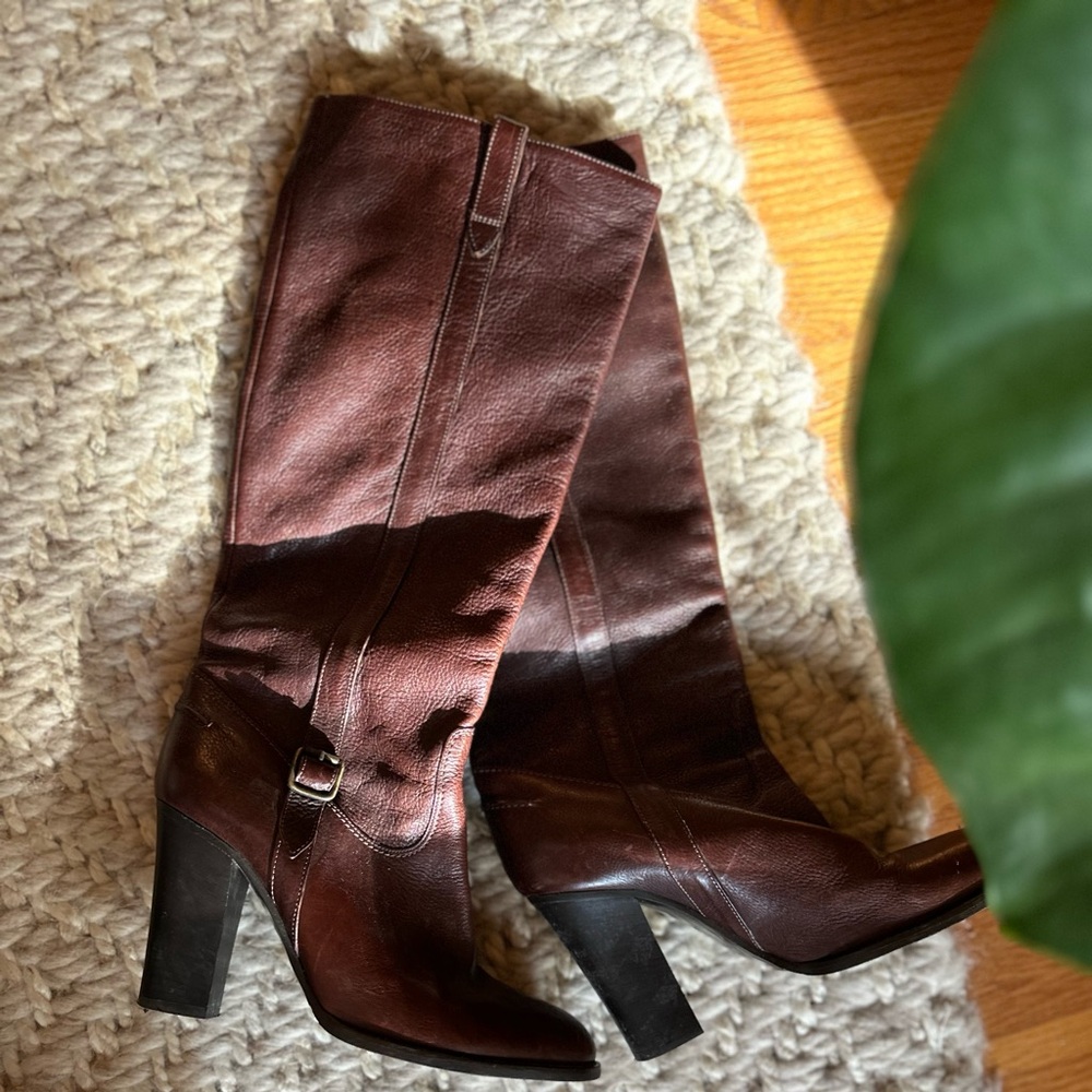 J.Crew tall leather boots
